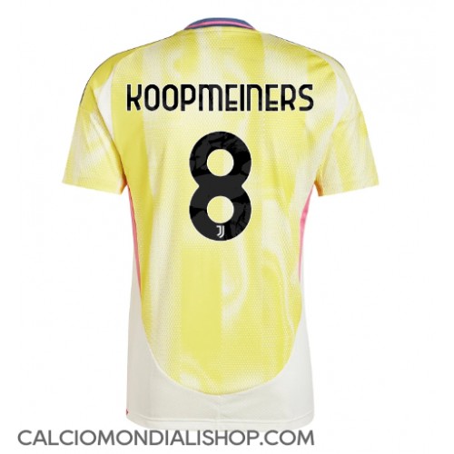 Maglie da calcio Juventus Teun Koopmeiners #8 Seconda Maglia 2024-25 Manica Corta